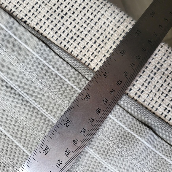 Nike Golf Polo Shirt Mens XL Gray Dri-FIT Striped Golf Short Sleeve Performance - Picture 4 of 6